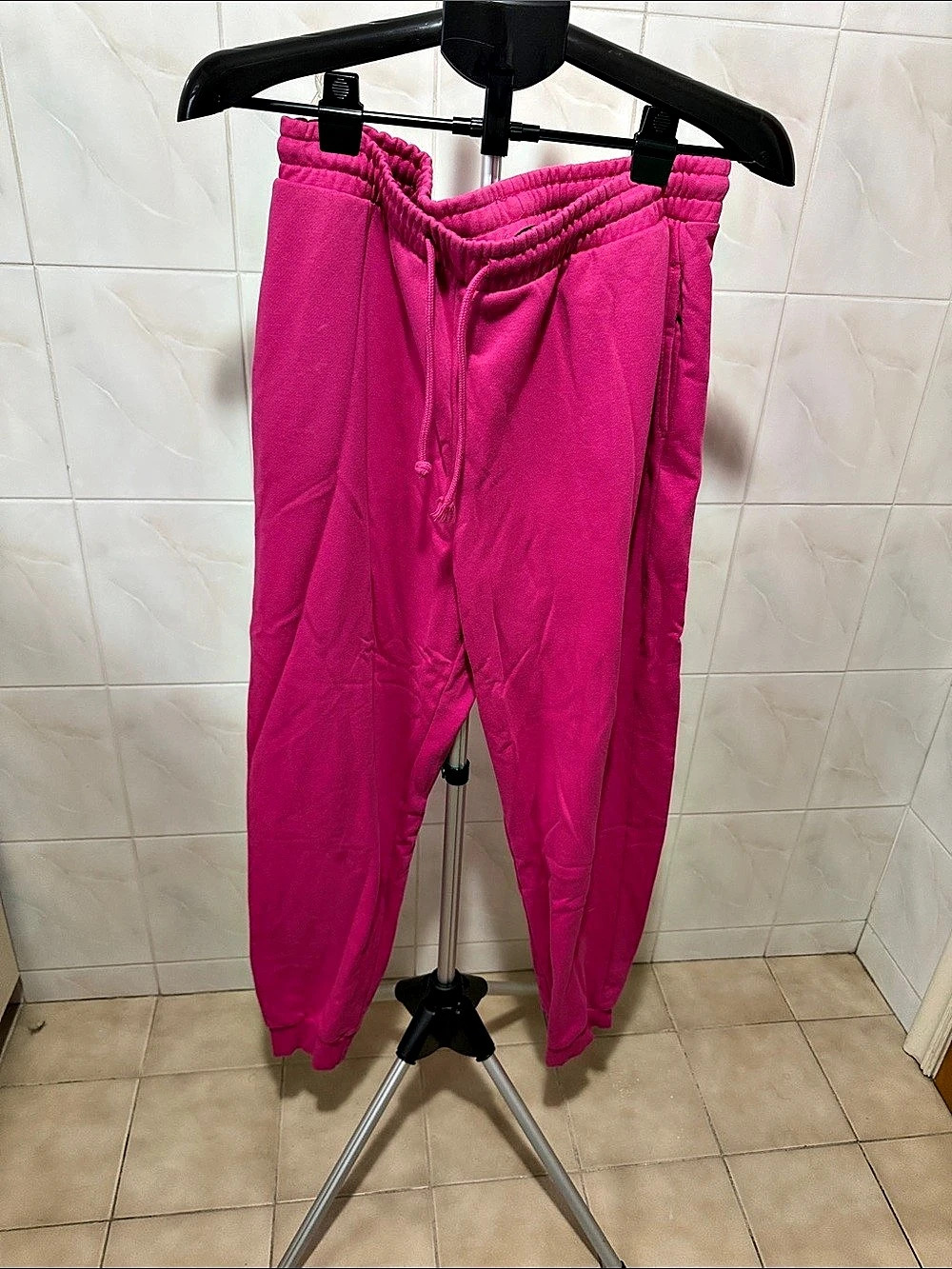 ZARA Pink Jogger Pants Size XL (